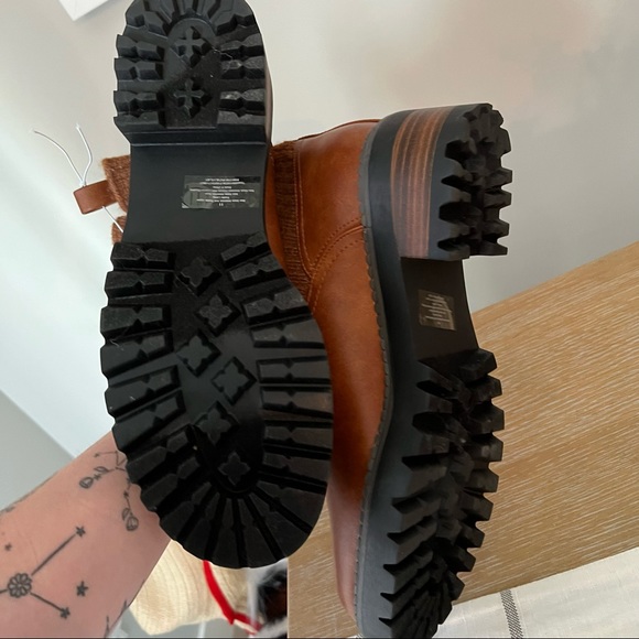 NWT Universal Threads Womens Boots Cognac Size 11 Memory Foam Insoles - Picture 2 of 5